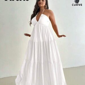 Elegant White Maxi Dress